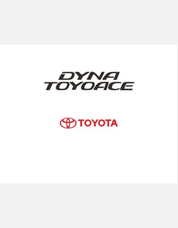 toyota toyoace 2015-2016 owners manual in english